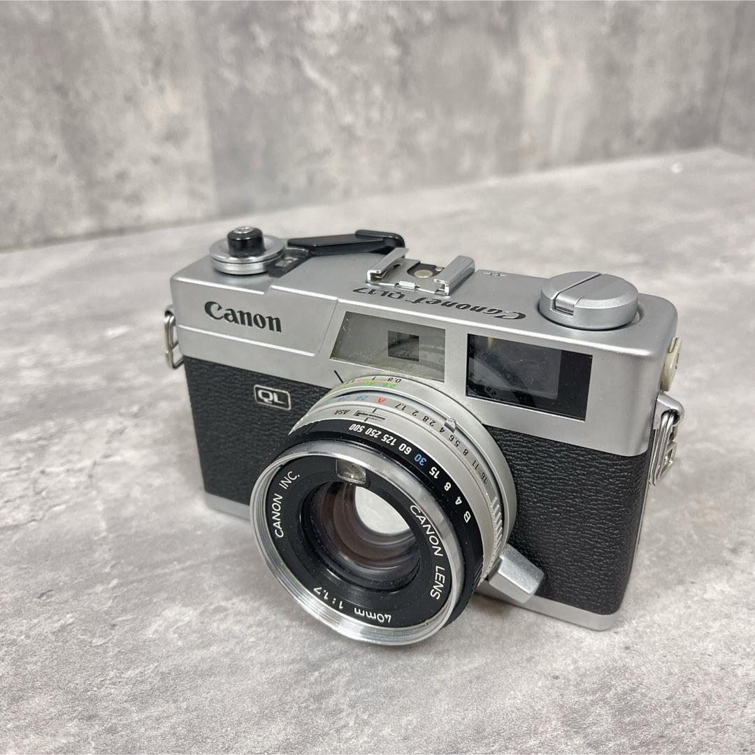 Canon Canonet QL17 コンパクトフィルムカメラ ジャンク キヤノン Canonet QL17 フィルムカメラ ジャンク - メルカリ
