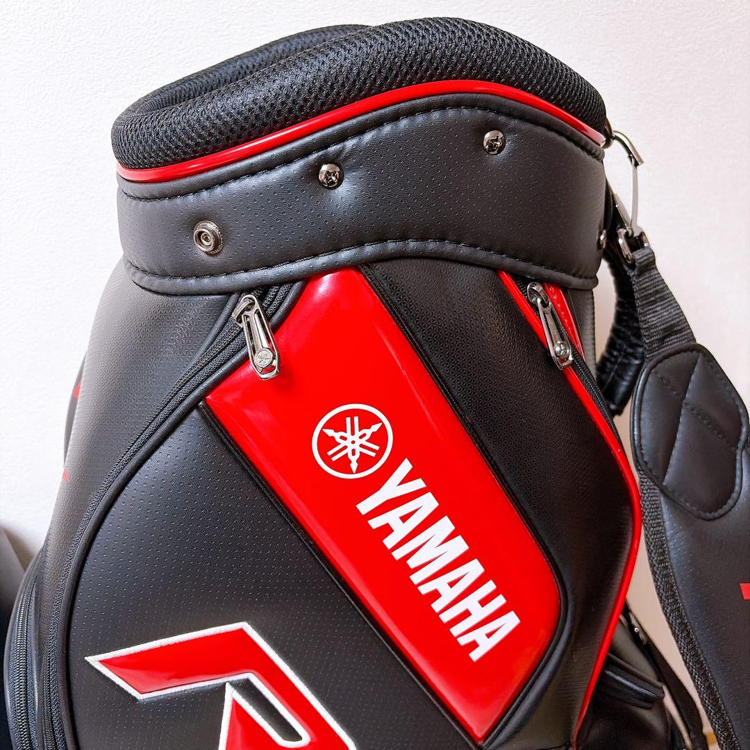 美品 YAMAHA RMX ブラック×レッド ゴルフバッグ キャディバッグ - メルカリ