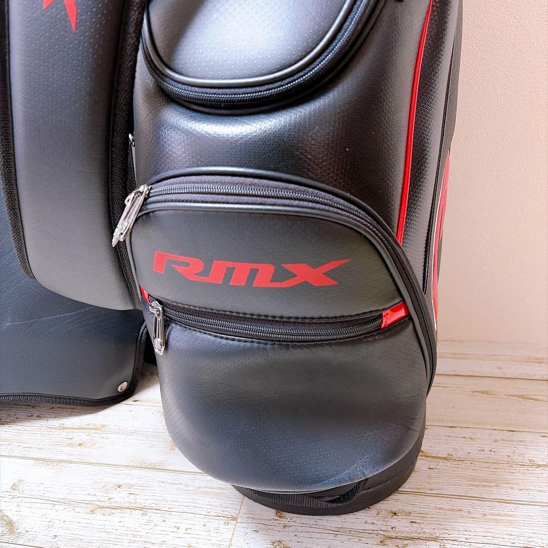 美品 YAMAHA RMX ブラック×レッド ゴルフバッグ キャディバッグ - メルカリ