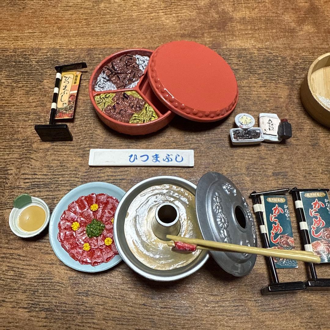 即日発送】リーメント ミニチュア 駅弁 しゃぶしゃぶ 寿司 ひつまぶし