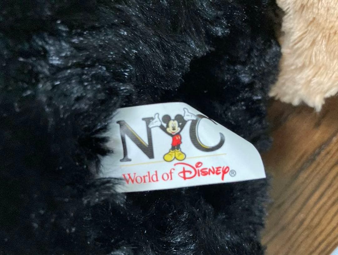 ダッフィ　Duffy　WDW 海外ディズニー　黒　ピンク　限定　ディズニーベア
