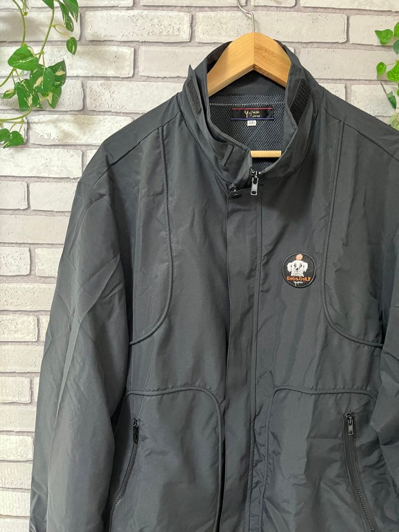 【極レア】石原裕次郎　記念館　黒のレインウェアセット　ゴルフウェアー　XL 貴重 美品】ナイキゴルフ レインウェア 上下セット 2WAYジャケット×パンツ