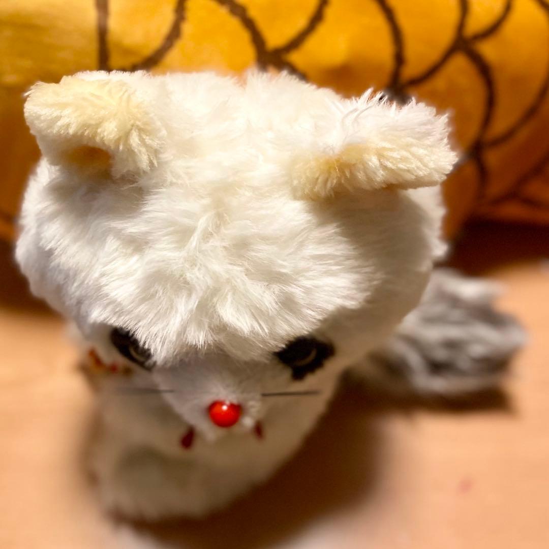 昭和レトロ　ぬいぐるみ　アライグマ　ファンシー