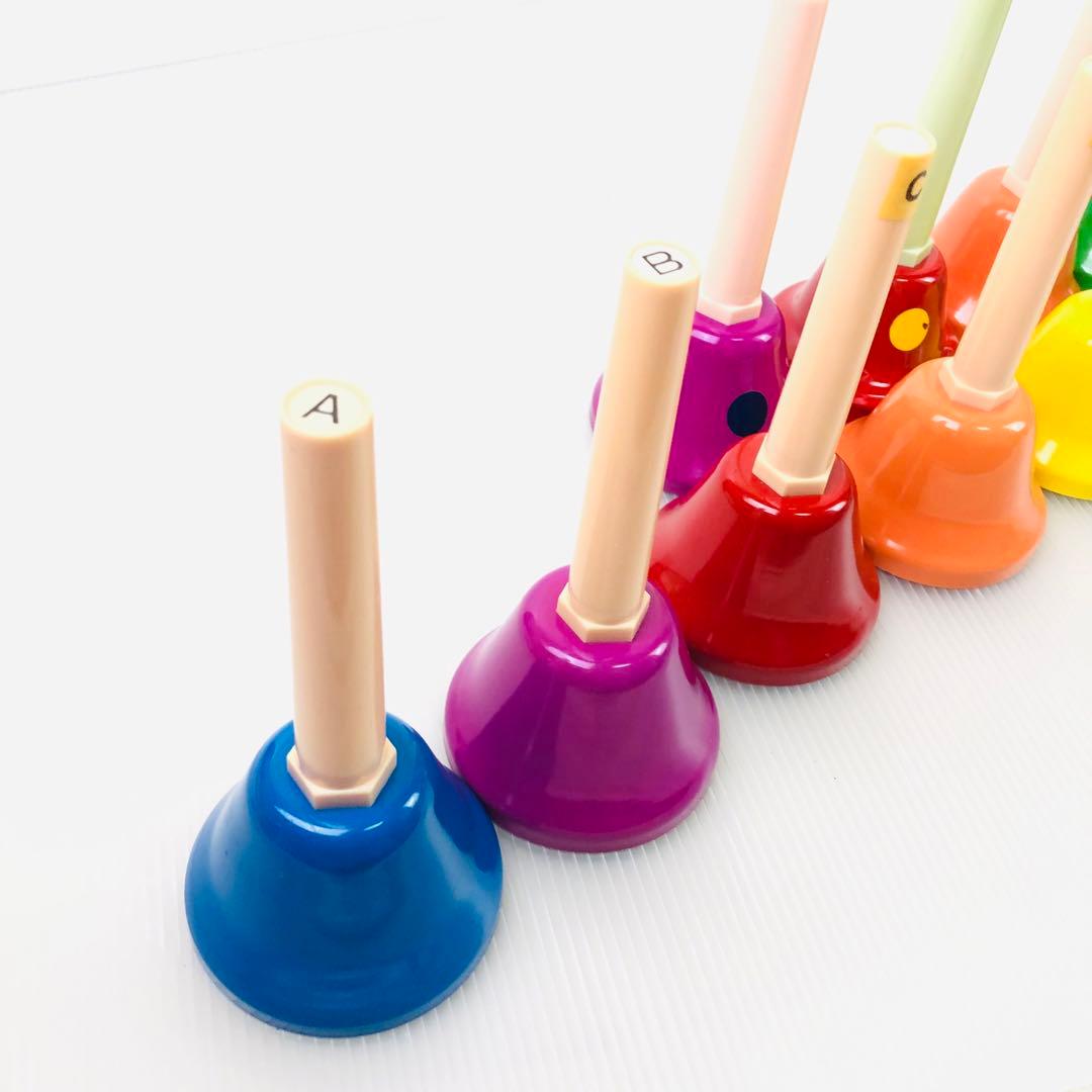 ウチダ ハンドベル ミュージックベル 20音 MB-C 専用スタンド付き