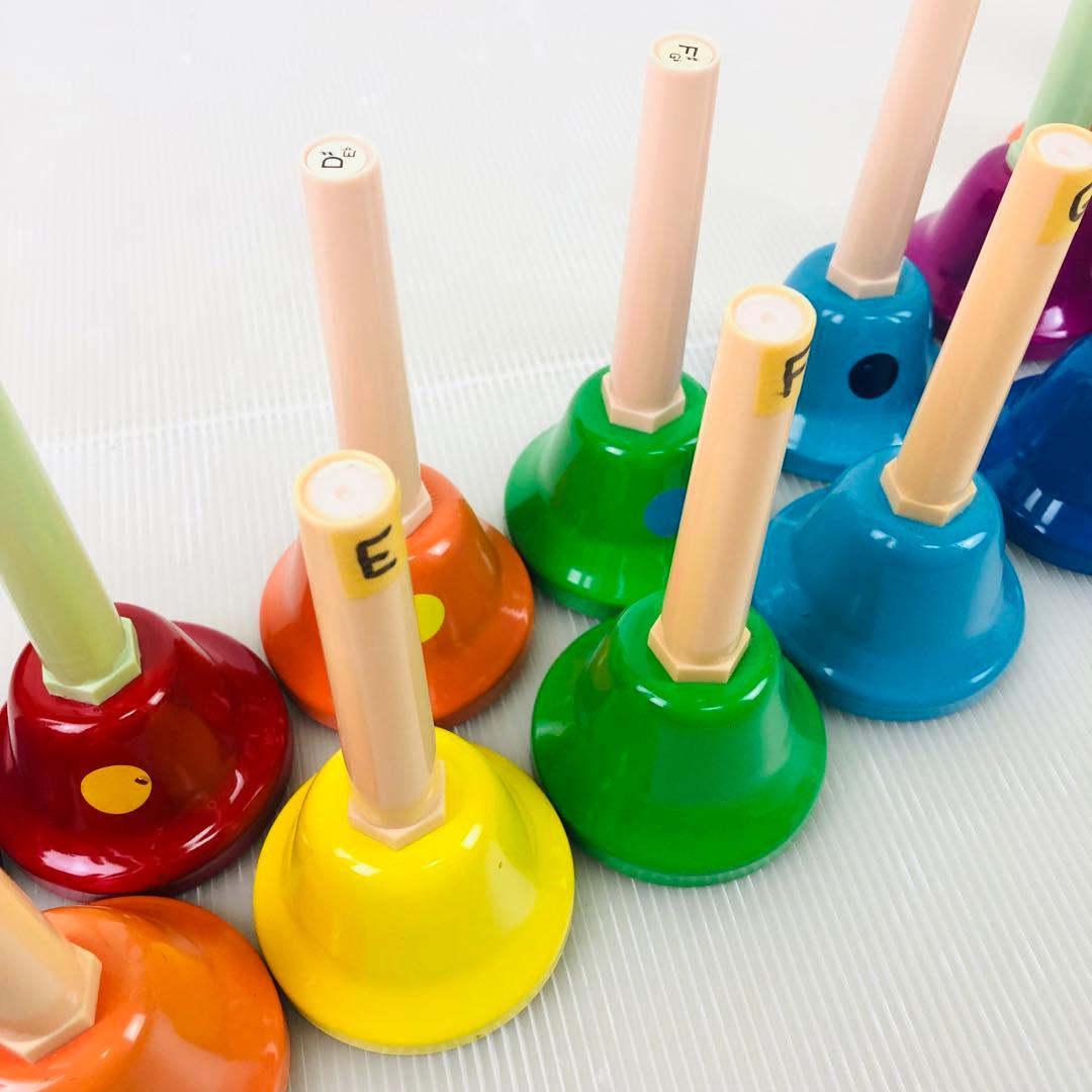 ウチダ ハンドベル ミュージックベル 20音 MB-C 専用スタンド付き