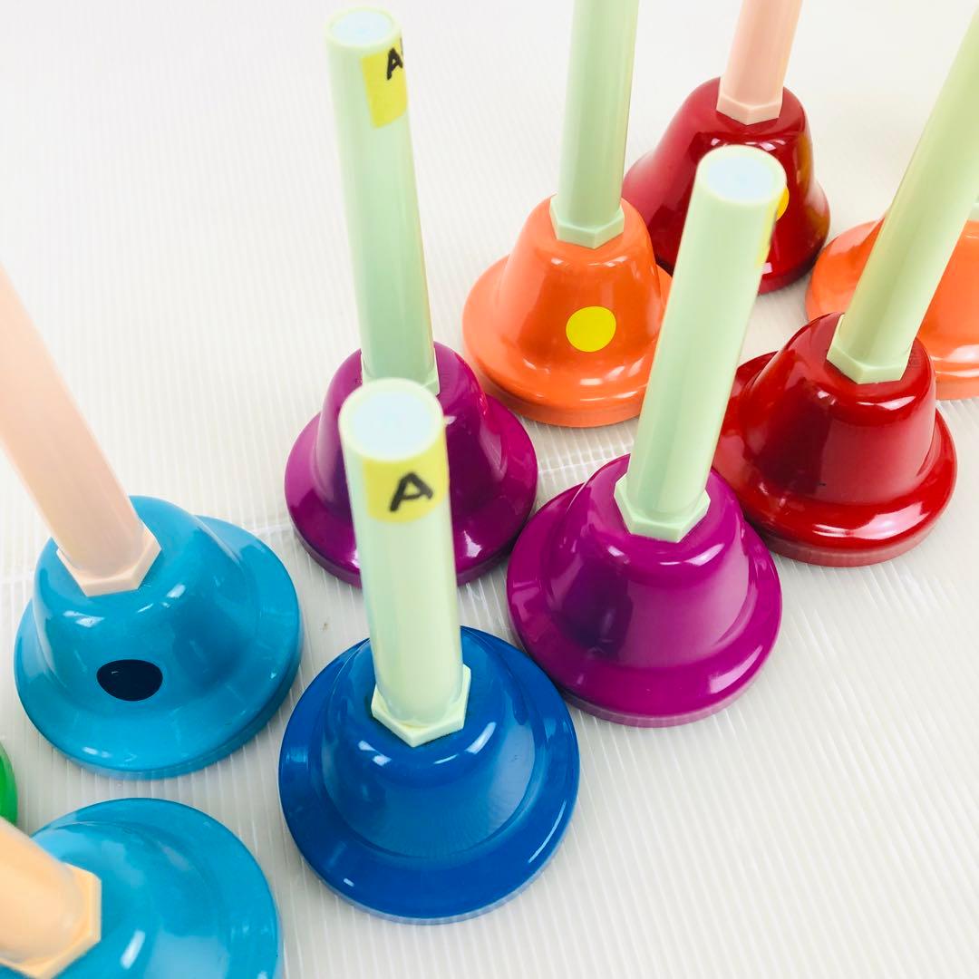 ウチダ ハンドベル ミュージックベル 20音 MB-C 専用スタンド付き