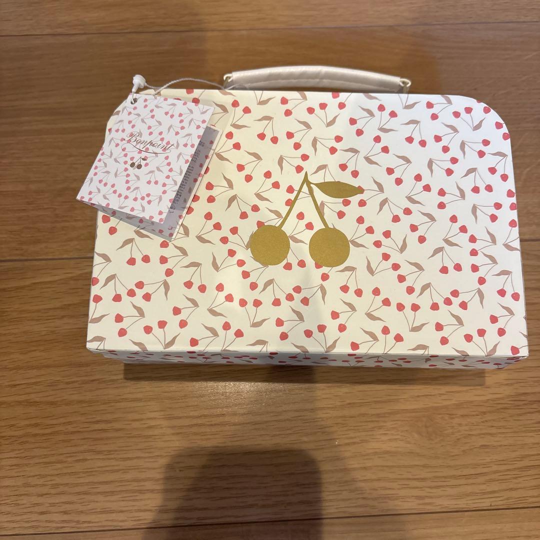 新品未使用タグ付 ボンポワン チェリートランク ぬいぐるみ 香水付