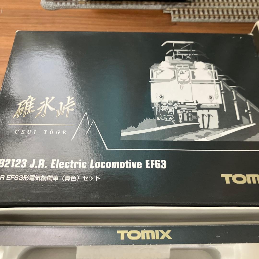 TOMIX 92123 JR EF63形電気機関車（青色）一次型　ライト確認済み