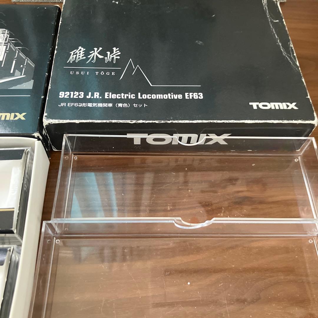 TOMIX 92123 JR EF63形電気機関車（青色）一次型　ライト確認済み