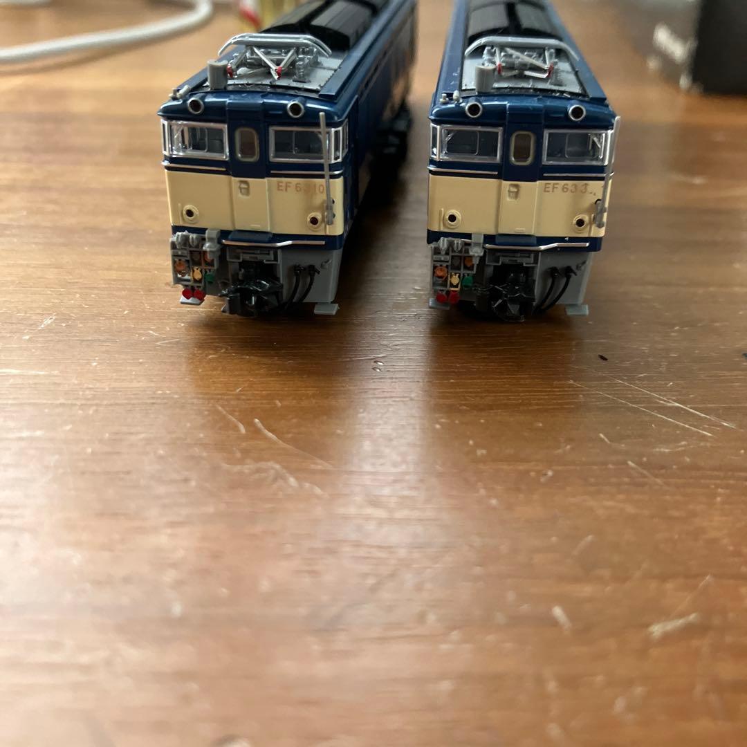 TOMIX 92123 JR EF63形電気機関車（青色）一次型　ライト確認済み