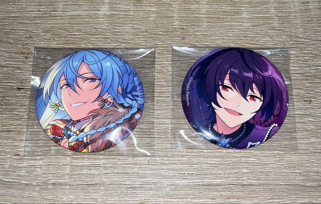 あんスタ 日々樹渉 朔間凛月 缶バッジ - メルカリ