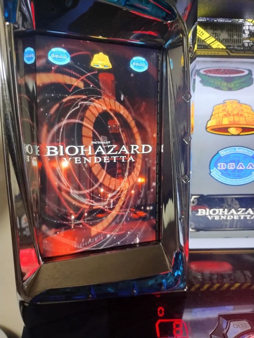 激安直接引取可能！BIOHAZARD VENDETTA！バイオハザードスマスロ！