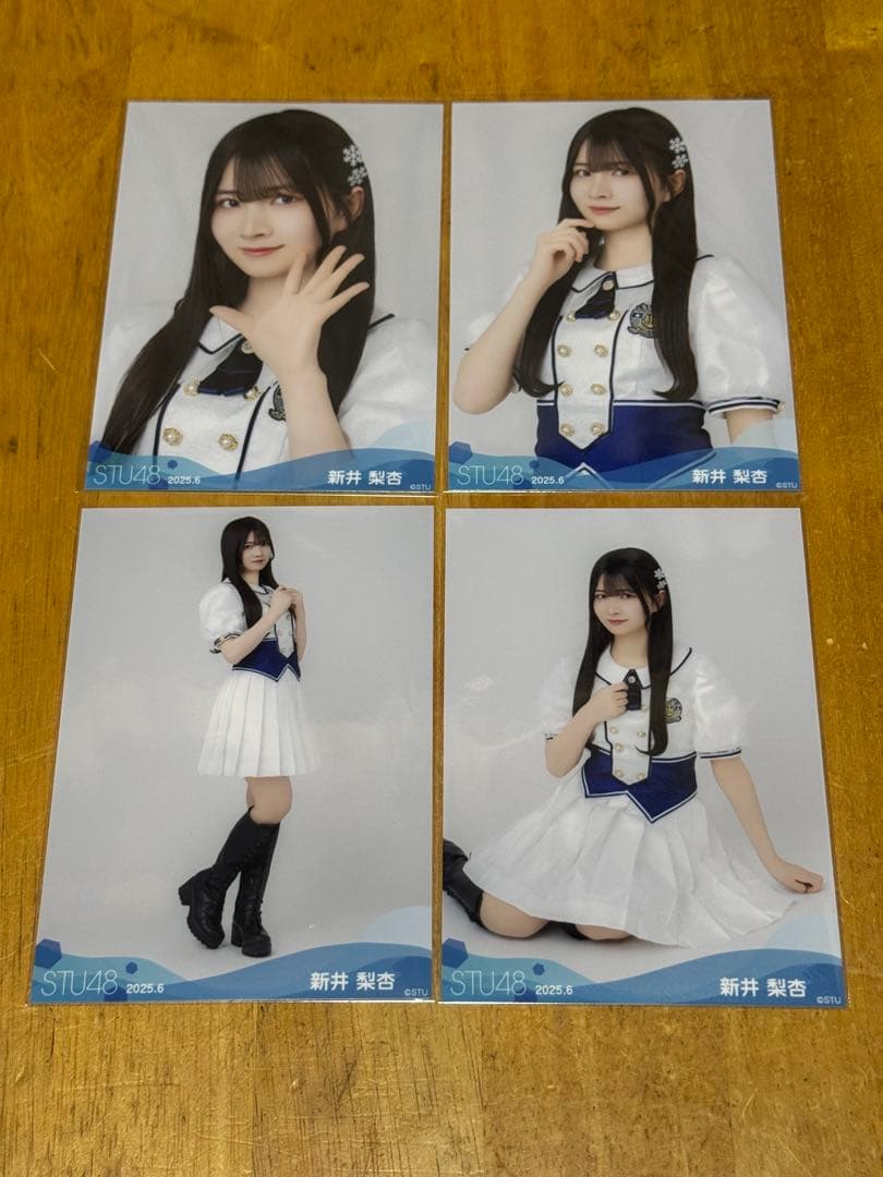 STU48 新井梨杏 2025年 6月 月別 生写真 コンプ - メルカリ