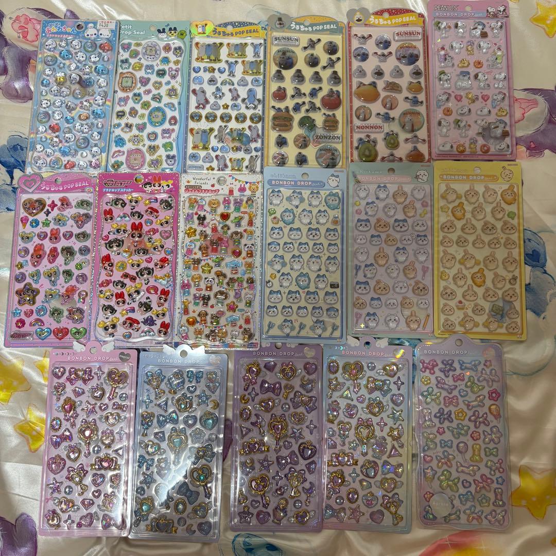 ボンボンドロップシール 101点 セット