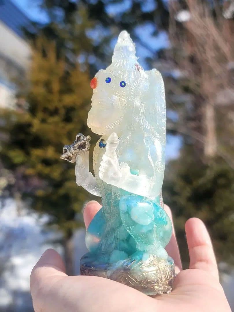 特別品☆ハヌマーン財宝人生の成功オススメオルゴナイトの通販｜www