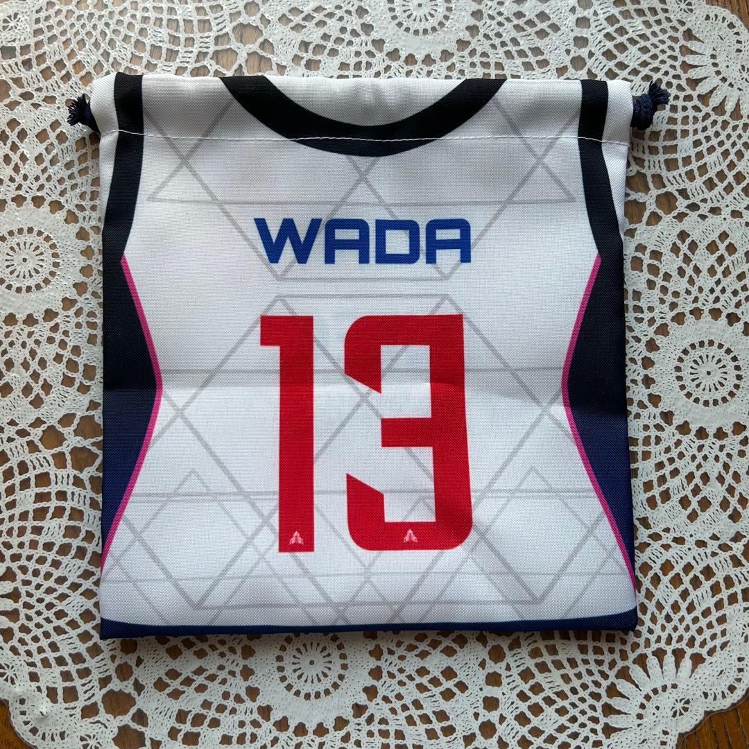 NECレッドロケッツ和田由紀子選手 ユニフォームデザイン巾着 - メルカリ