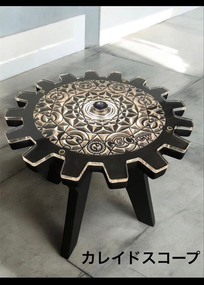 GGCrew 【GMT（サイドテーブル）】木脚 カレイドスコープ - メルカリ