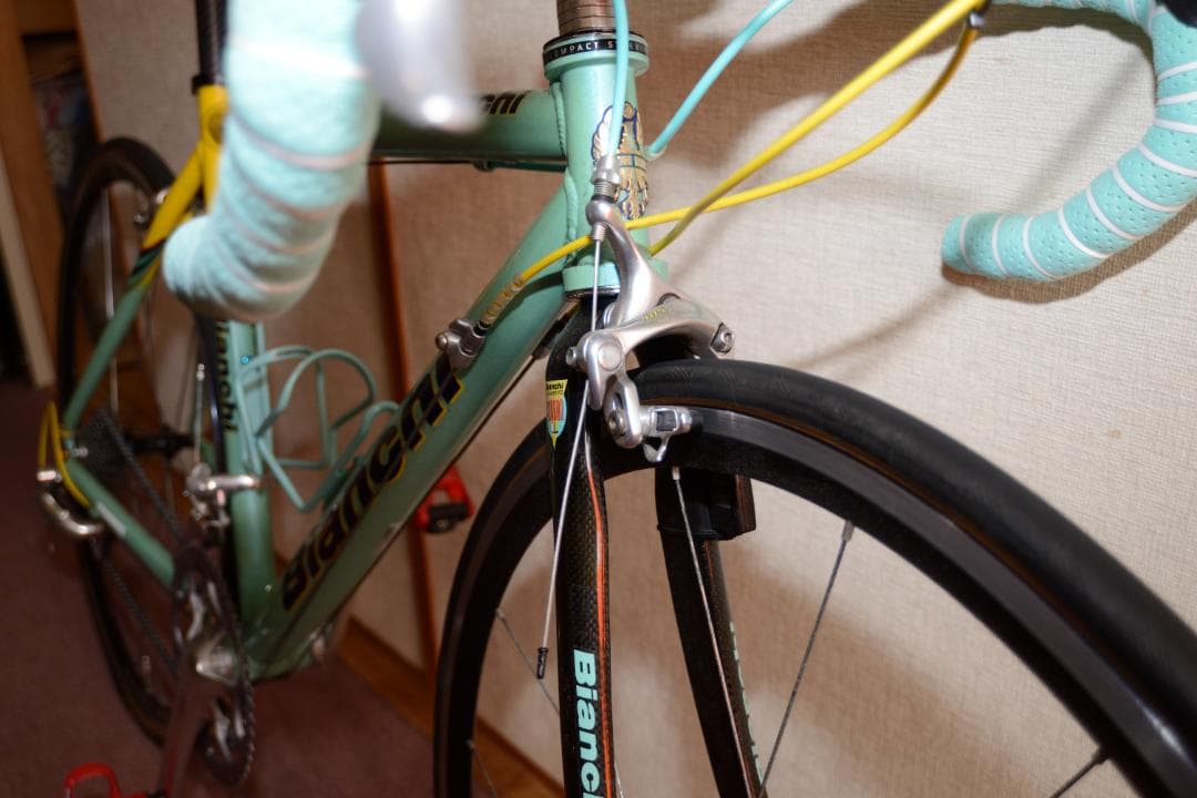 Bianchi ロードバイク 群馬の駅で引渡し - メルカリ