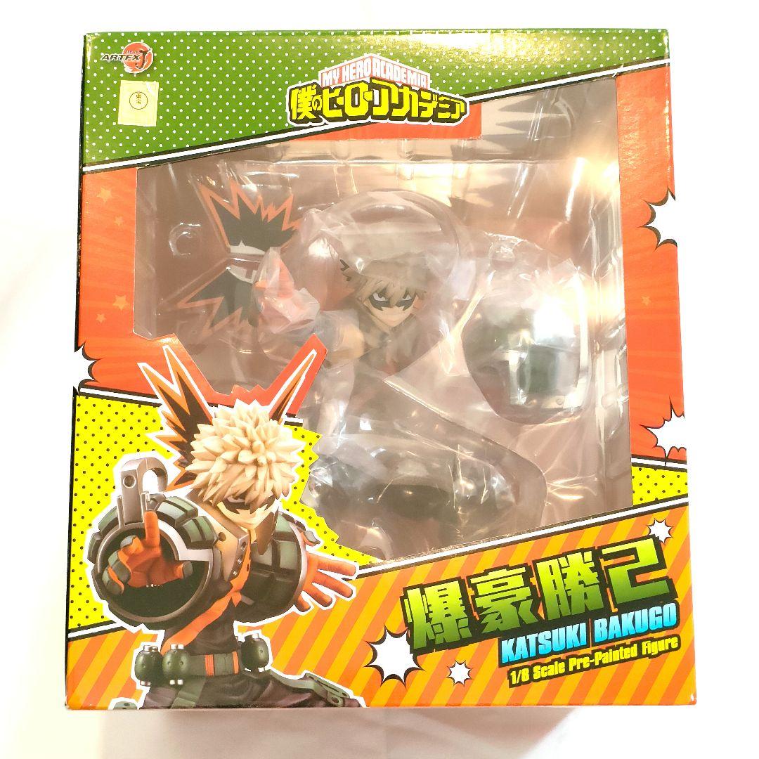 ヒロアカ 爆豪 ARTFX J フィギュア マスク無し頭部パーツ 特典 限定