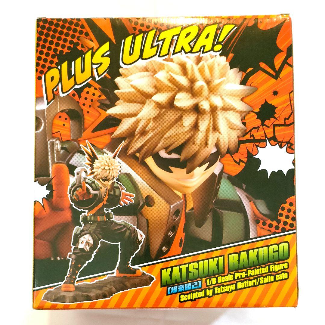 ヒロアカ 爆豪 ARTFX J フィギュア マスク無し頭部パーツ 特典 限定