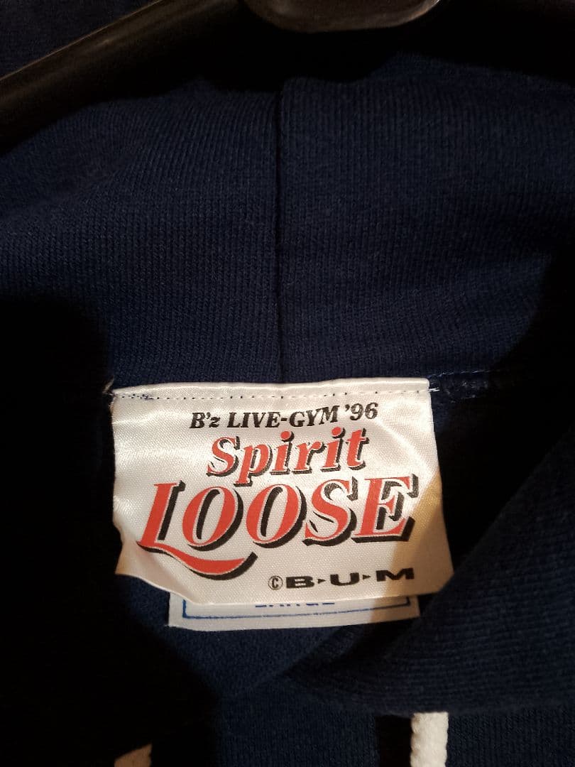 希少美品♥B'z LIVE-GYM '96 Spirit LOOSE パーカーＬ