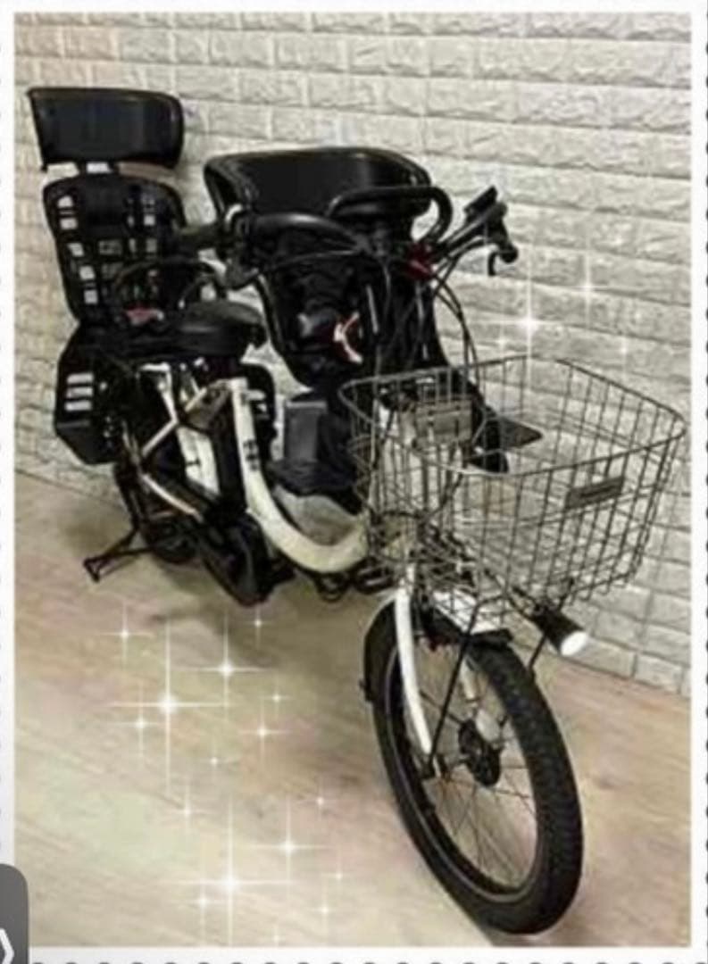 ✨美品✨送料込✨大容量8.7Ah YAMAHA✨パスバビー 子供乗せ電動自転車
