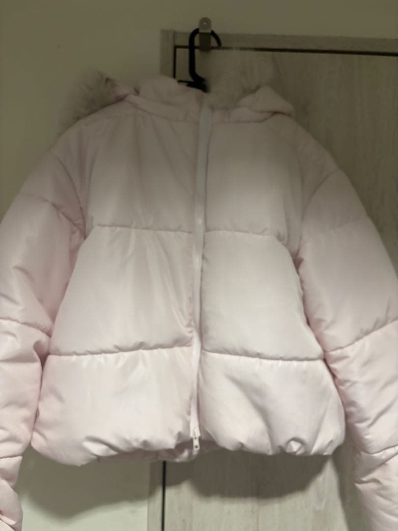 one after another NICE CLAUP ピンクダウンジャケット - メルカリ