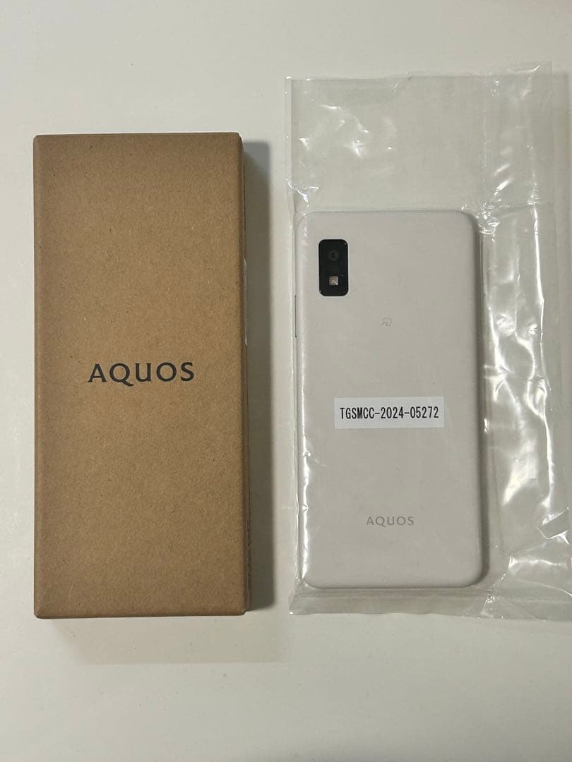 新品】SHARP AQUOS wish3 SH-M25 ホワイト+AC充電器 - メルカリ