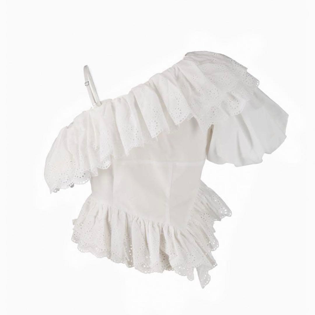 正規品】Bibiy COLENNE RUFFLE TOP - メルカリ