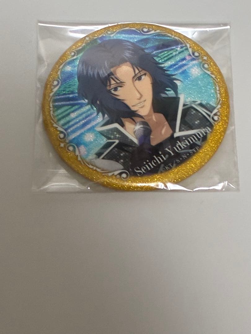 新テニスの王子様 テニラビ ホログラム缶バッジ 幸村精市 アイドル