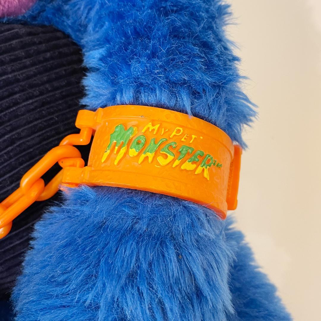 1986年 マイペットモンスター 手錠付き ヴィンテージ ぬいぐるみ