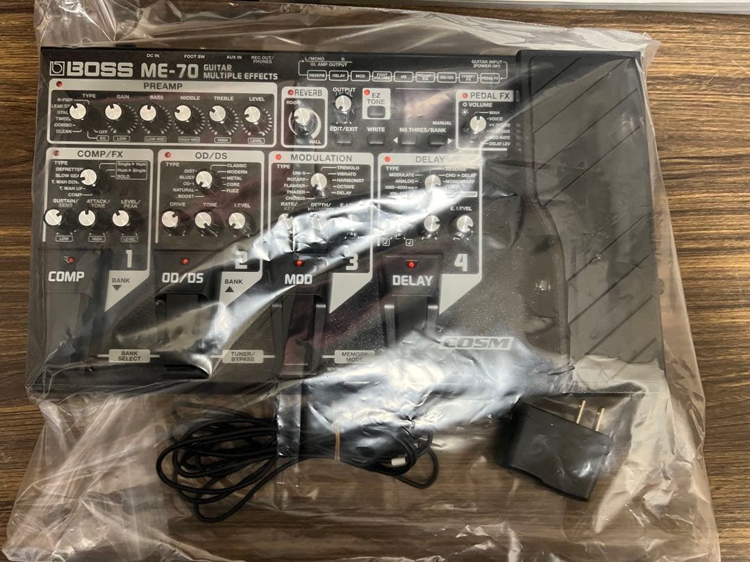 即発送 BOSS ME-70 アダプター付き