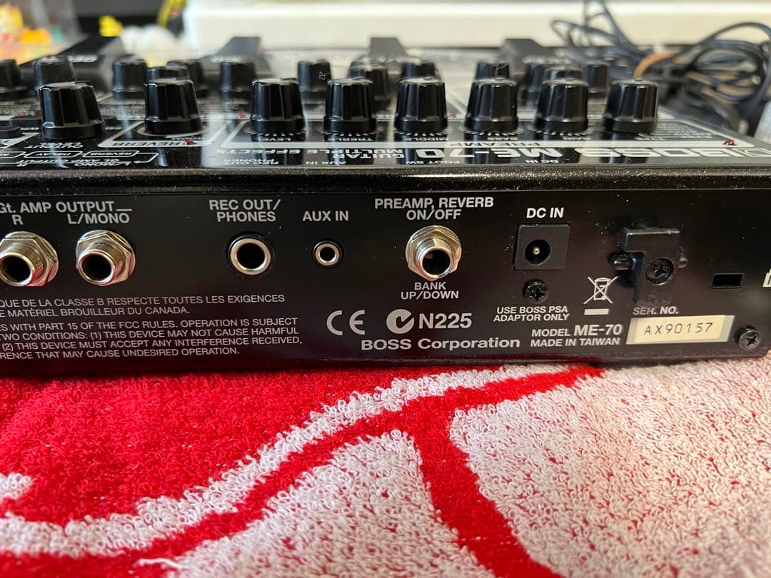 即発送 BOSS ME-70 アダプター付き