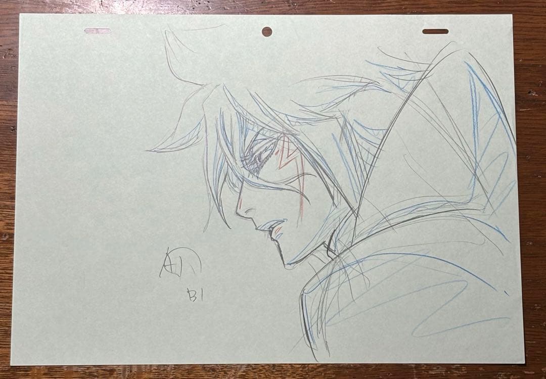 BLEACH ハリベル　セル画　アニメ　直筆レイアウト