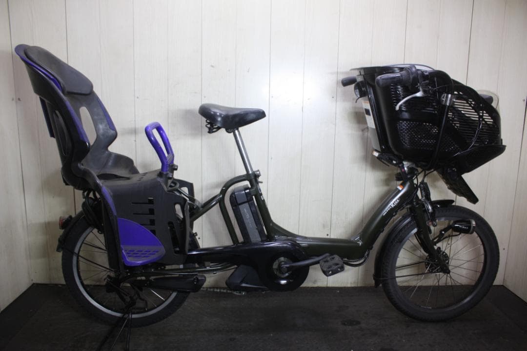 p*o様 ヤマハPAS Kiss mini X863 20型大容量8.１AH 3 SOLD OUT】電動自転車 ヤマハ PAS Kiss 20インチ 大容量8.7Ah モス
