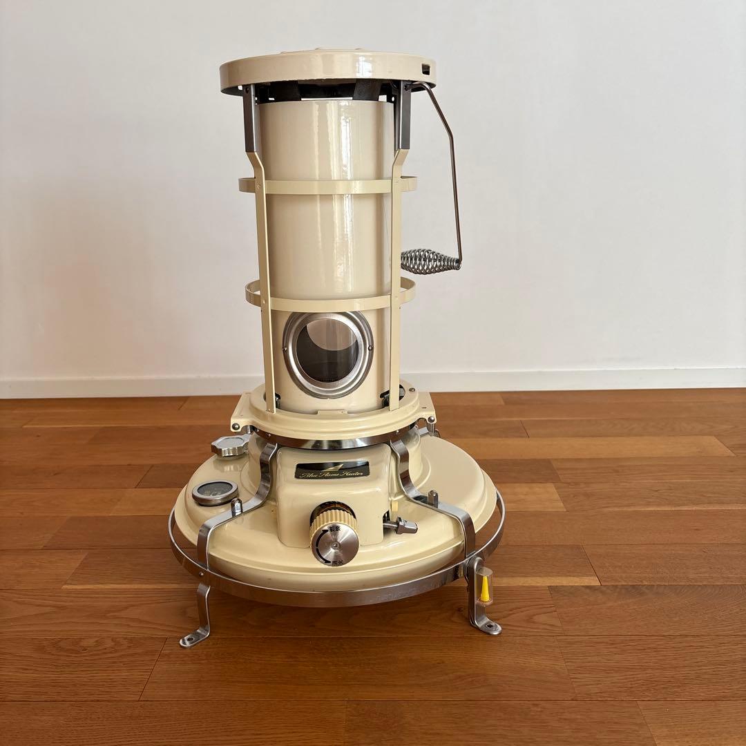 アラジンストーブ　ブルーフレームヒーターアイボリー39 ヴィンテージ　替え芯付き アラジンストーブ ブルーフレームヒーターアイボリー39 ヴィンテージ