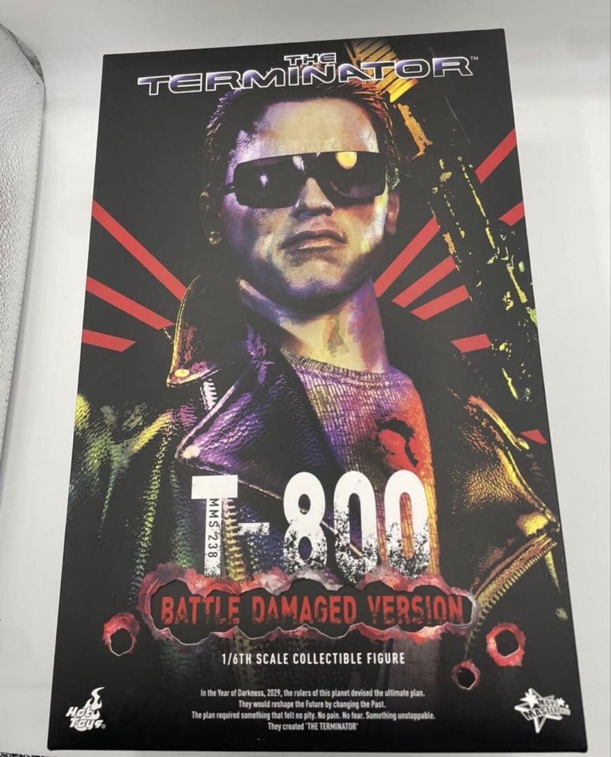 ホットトイズ ターミネーター T800 バトルダメージ版 フィギュア 1/6