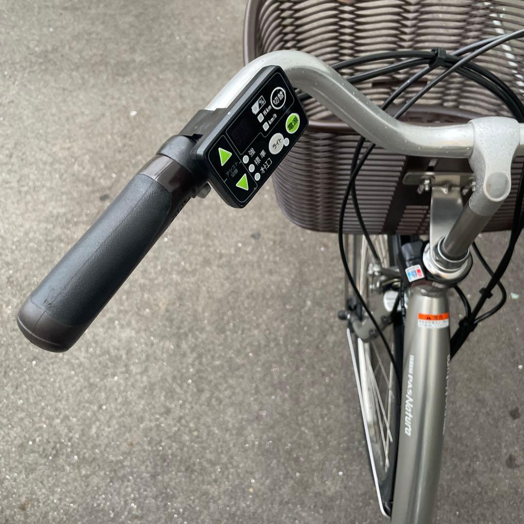 【8.7A h】ヤマハ電動アシスト自転車26インチ シルバー