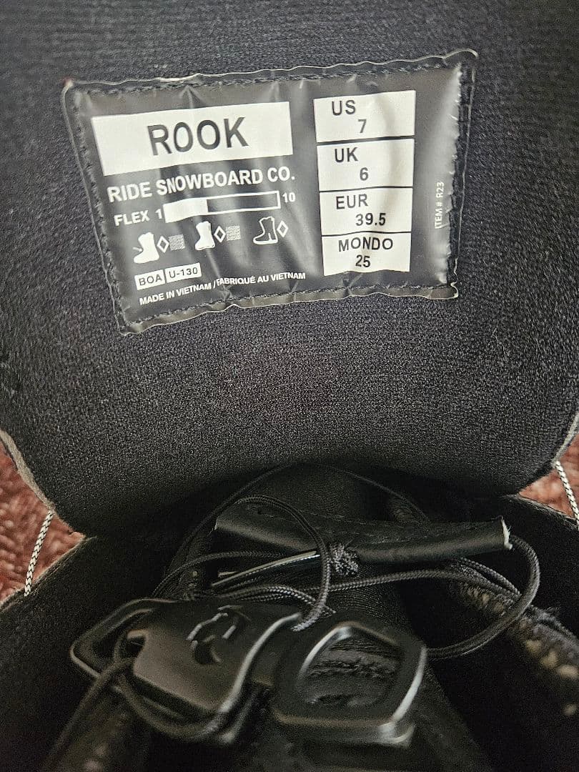 RIDE スノボブーツ　ROOK ルック　25.0cm
