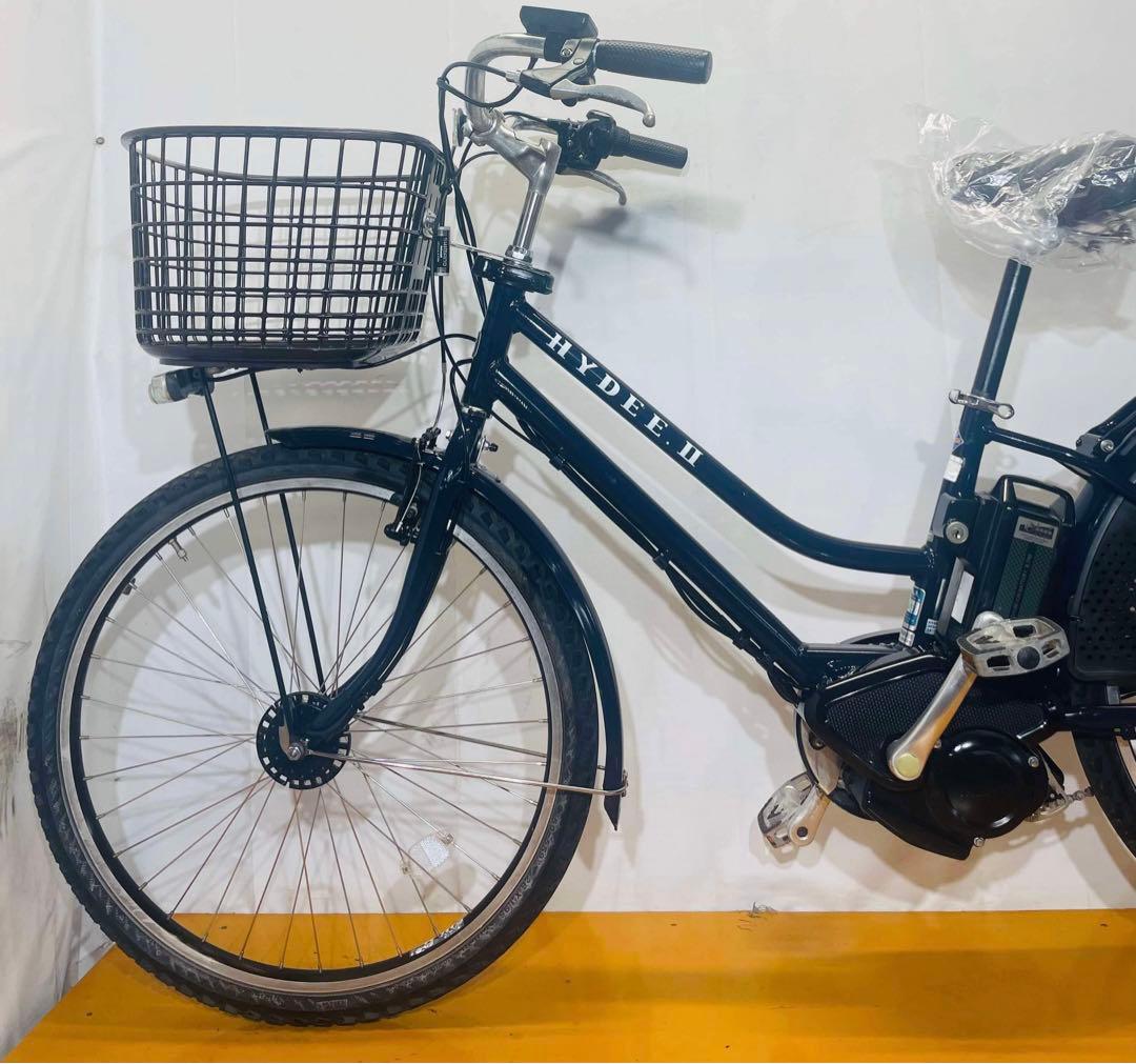 送料無料条件付き子供乗せブリヂストンHYDEE.II 電動アシスト自転車中古車