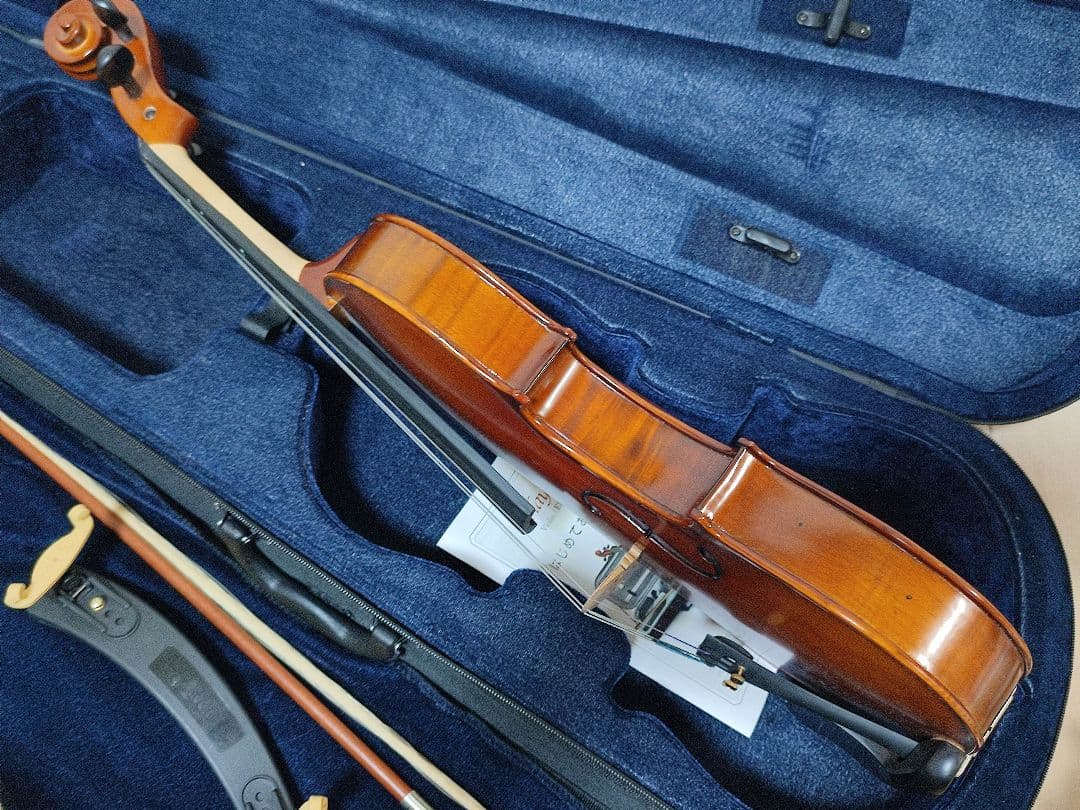 PLAYTECH PVA355 ビオラ 弓・ケース付き - メルカリ