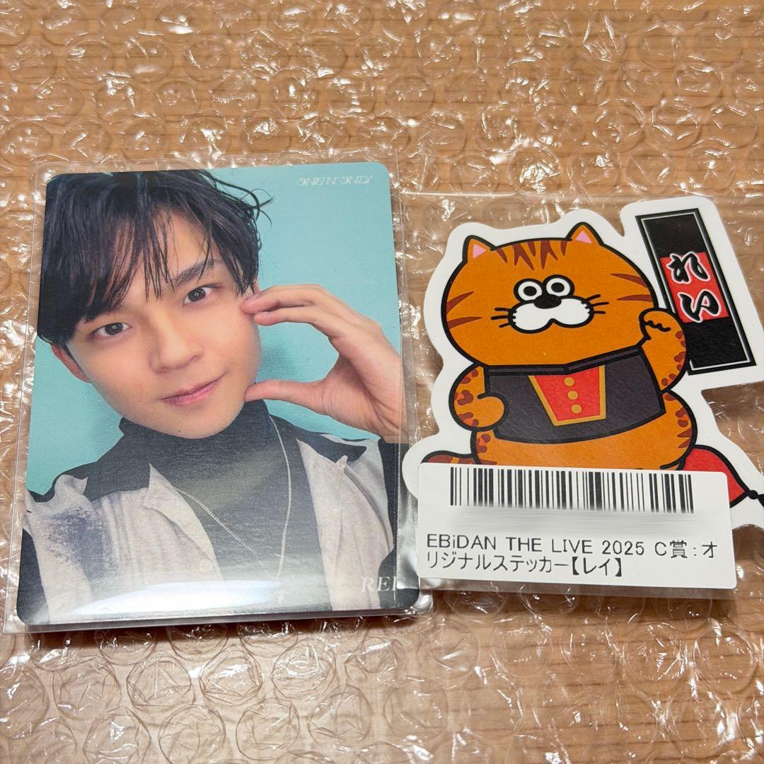 ワンエン 沢村玲 REI トレカ ステッカー BLAST エビライ - メルカリ