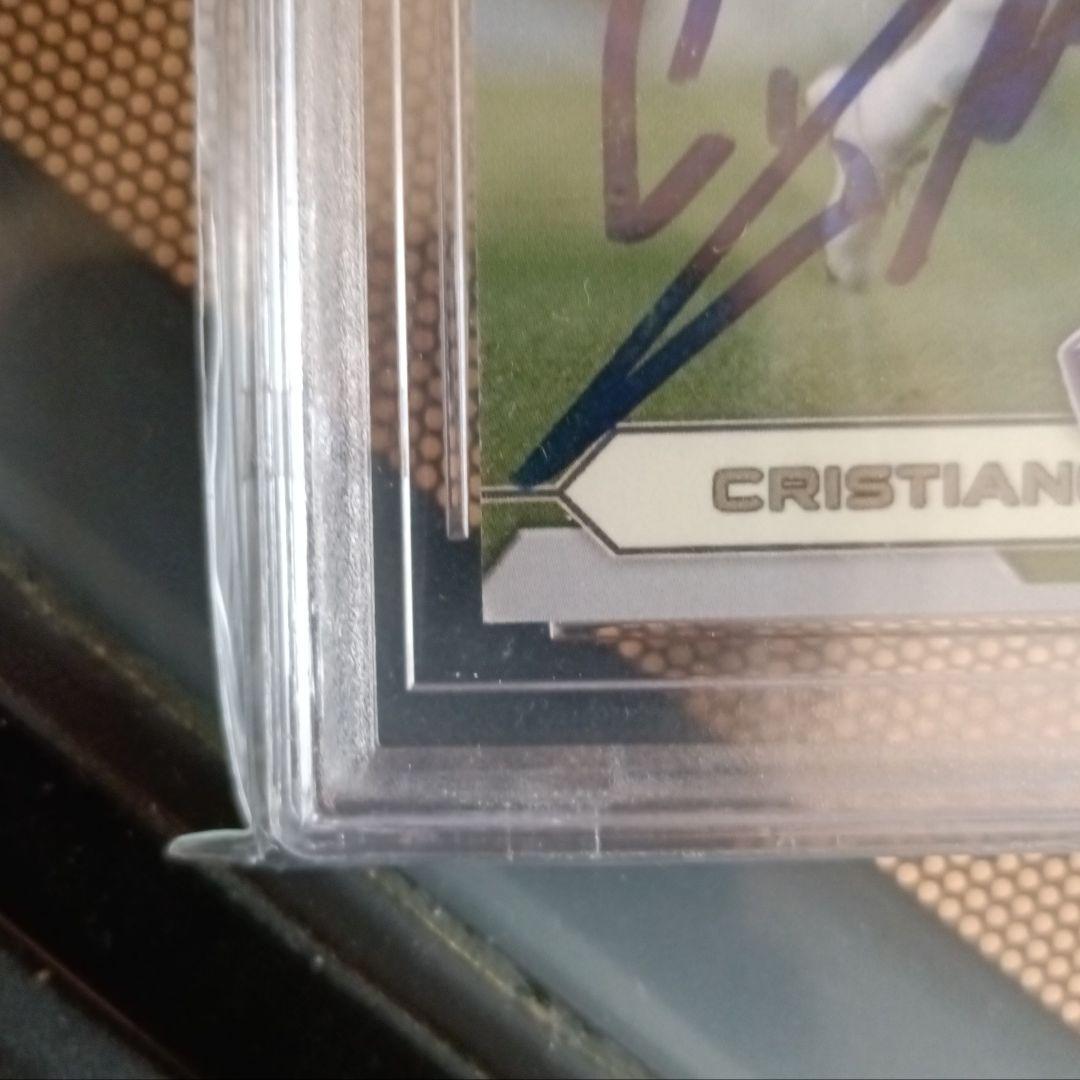 クリスティアーノ・ロナウド／直筆サインカード／TOPPS／RCルーキー