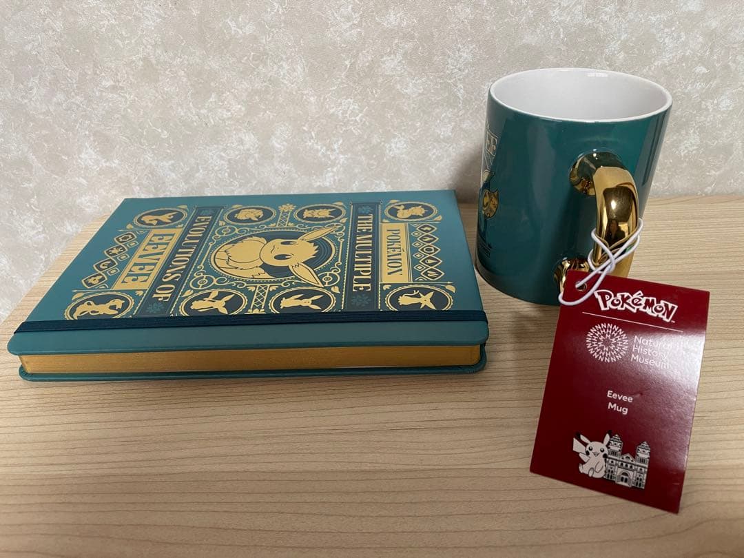 ポケモン30周年 イーブイセット ロンドン自然史博物館コラボ　マグカップ・ノート