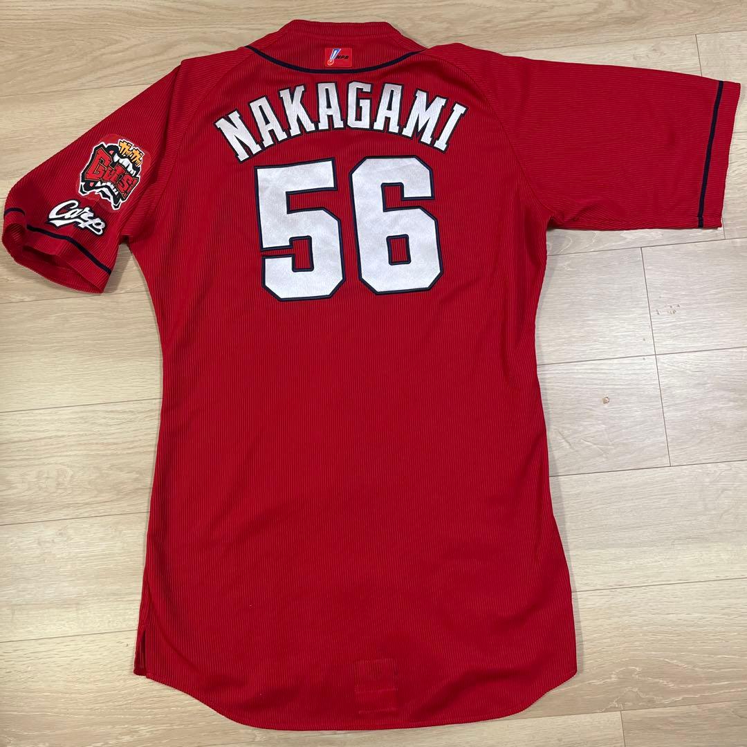 広島東洋カープ　中神　実使用ビジターユニフォーム Yahoo!オークション -「カープ 実使用 ユニフォーム」の落札相場・落札価格