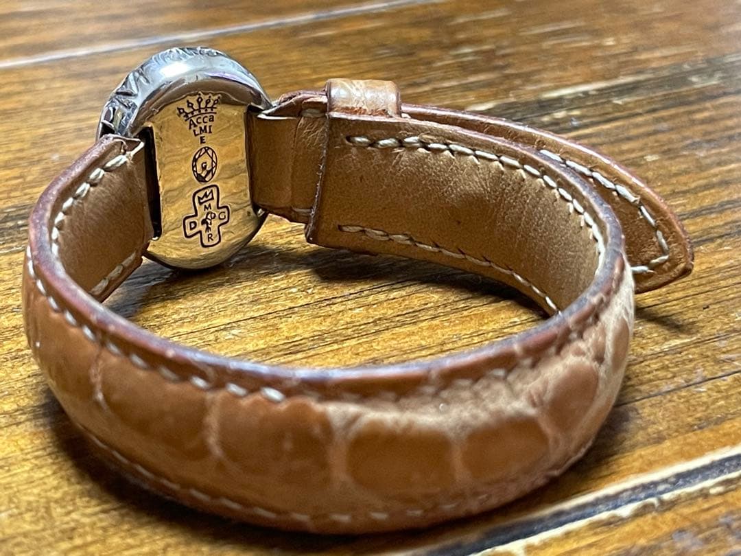 AccaLMIE レザーブレスレット シルバー アカルミー クロコ - メルカリ