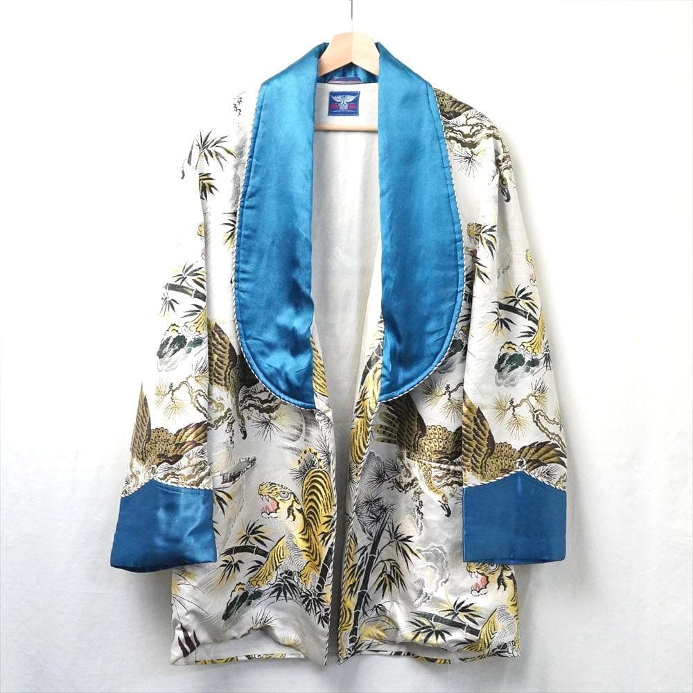 40s50s ビンテージ 西陣織 スーベニアガウン スカジャン - メルカリ