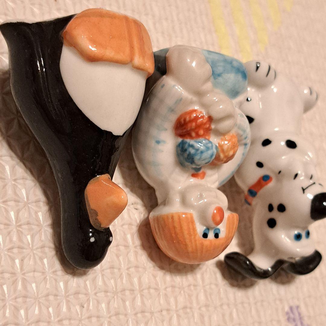 ウォレスとグルミット　陶器フィギュア　置物セット Wallace&Gromit