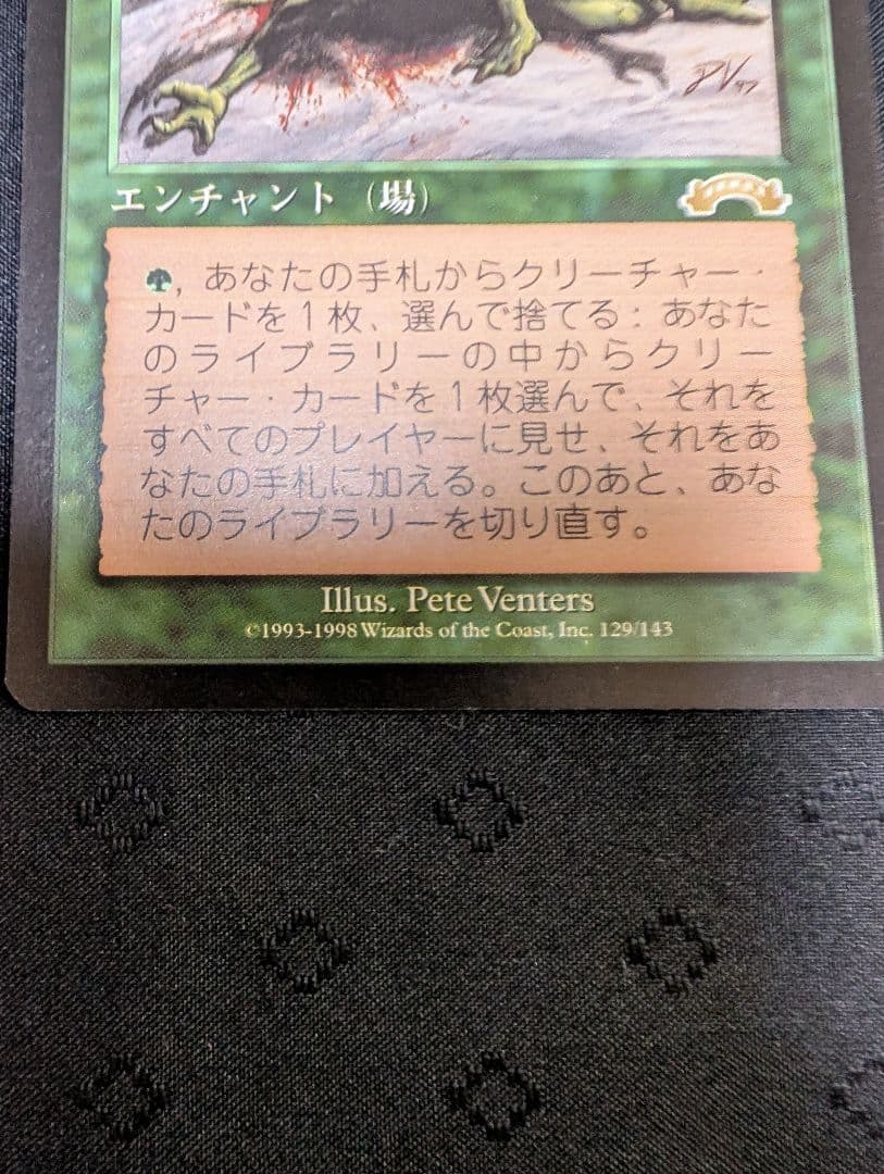 MTG　適者生存　エクソダス　日本語　エンチャント