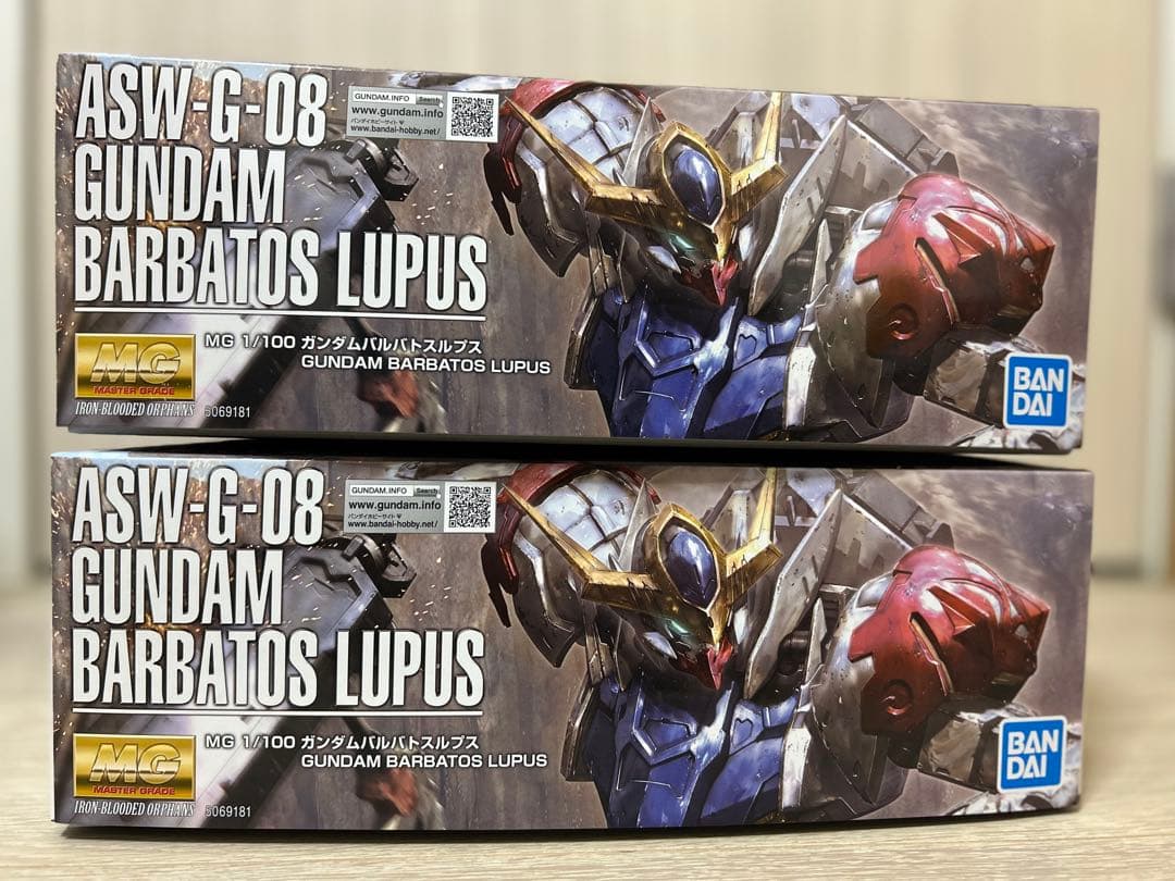 ガンプラ　MG 1/100 ガンダムバルバトスルプス　　2つ